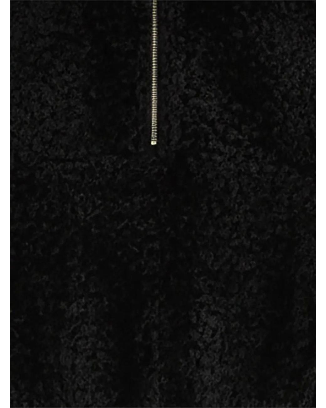 Kith Black Devyn Shearling Sweatshirt