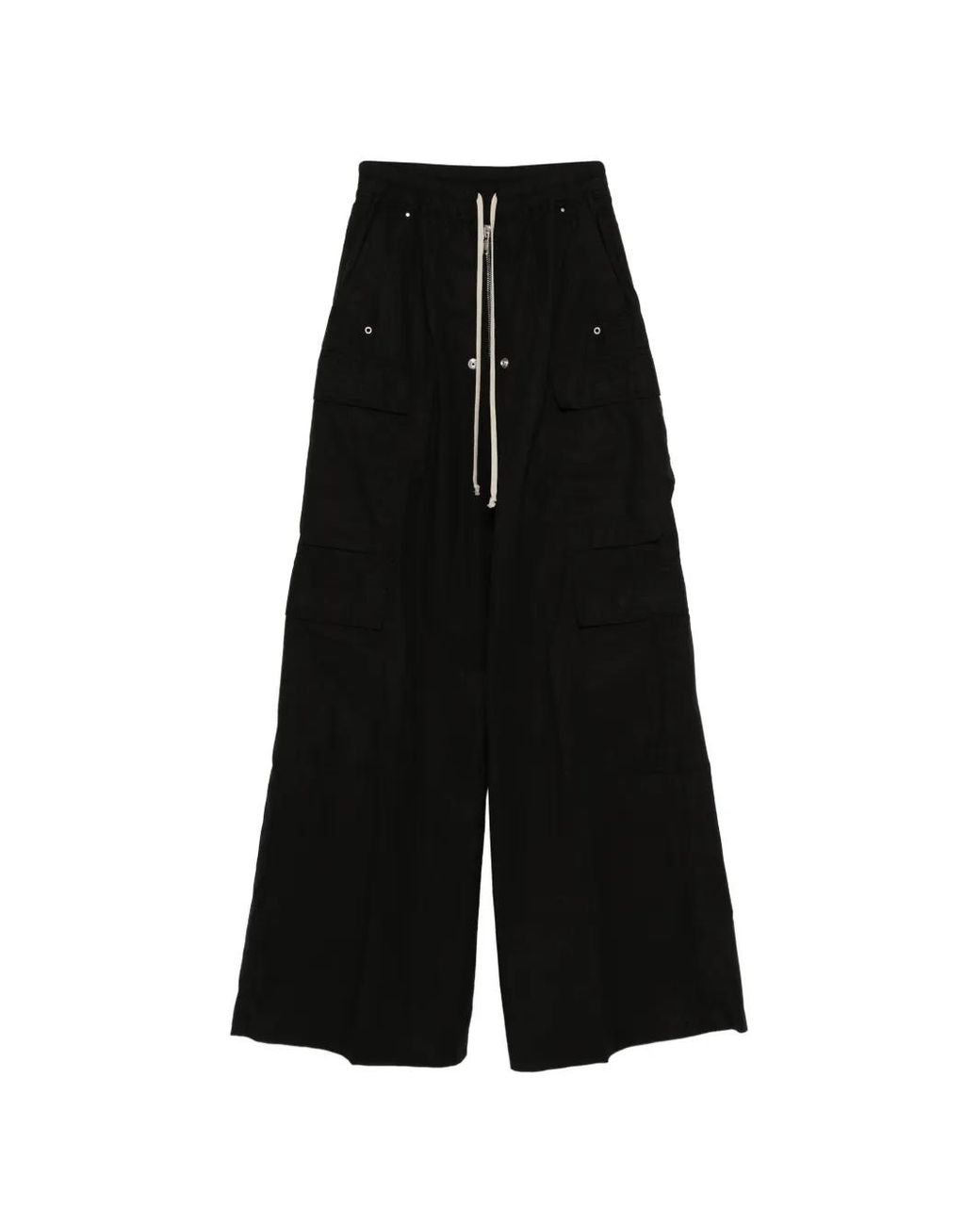 Rick Owens Black Drkshdw Cargo Denim Jeans