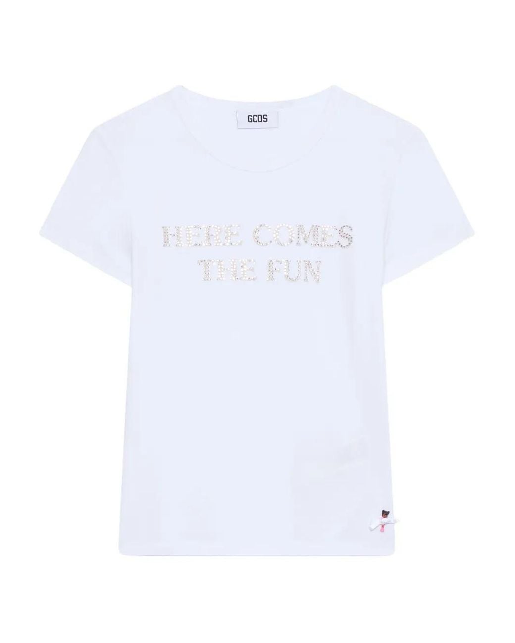 Gcds White Polly Pocket Bling T-Shirt