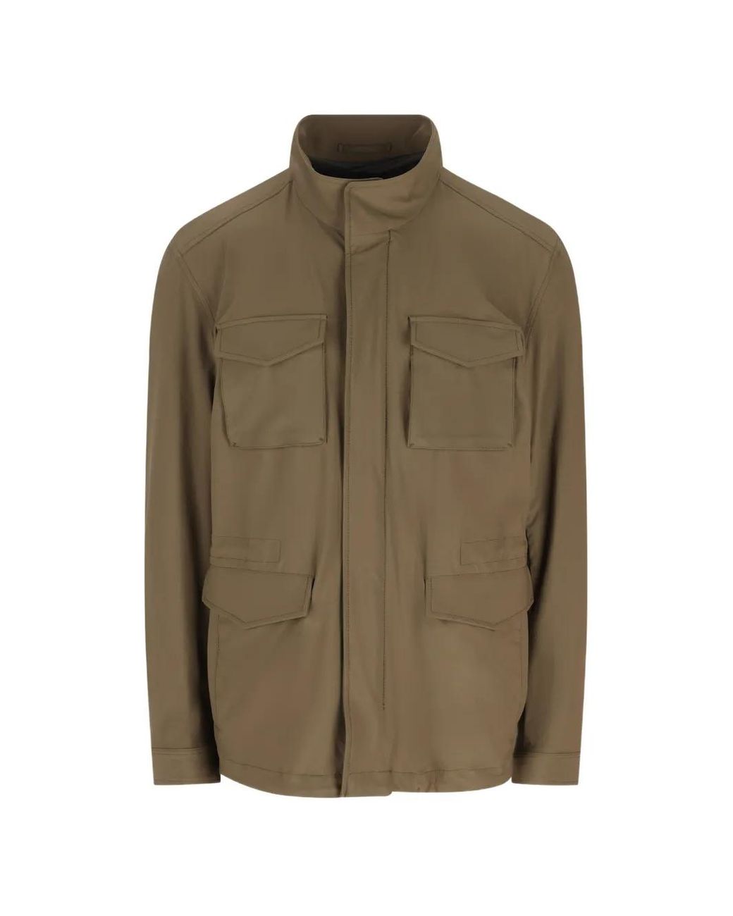 Herno Jacke Mit Klappentasche in Green für Herren