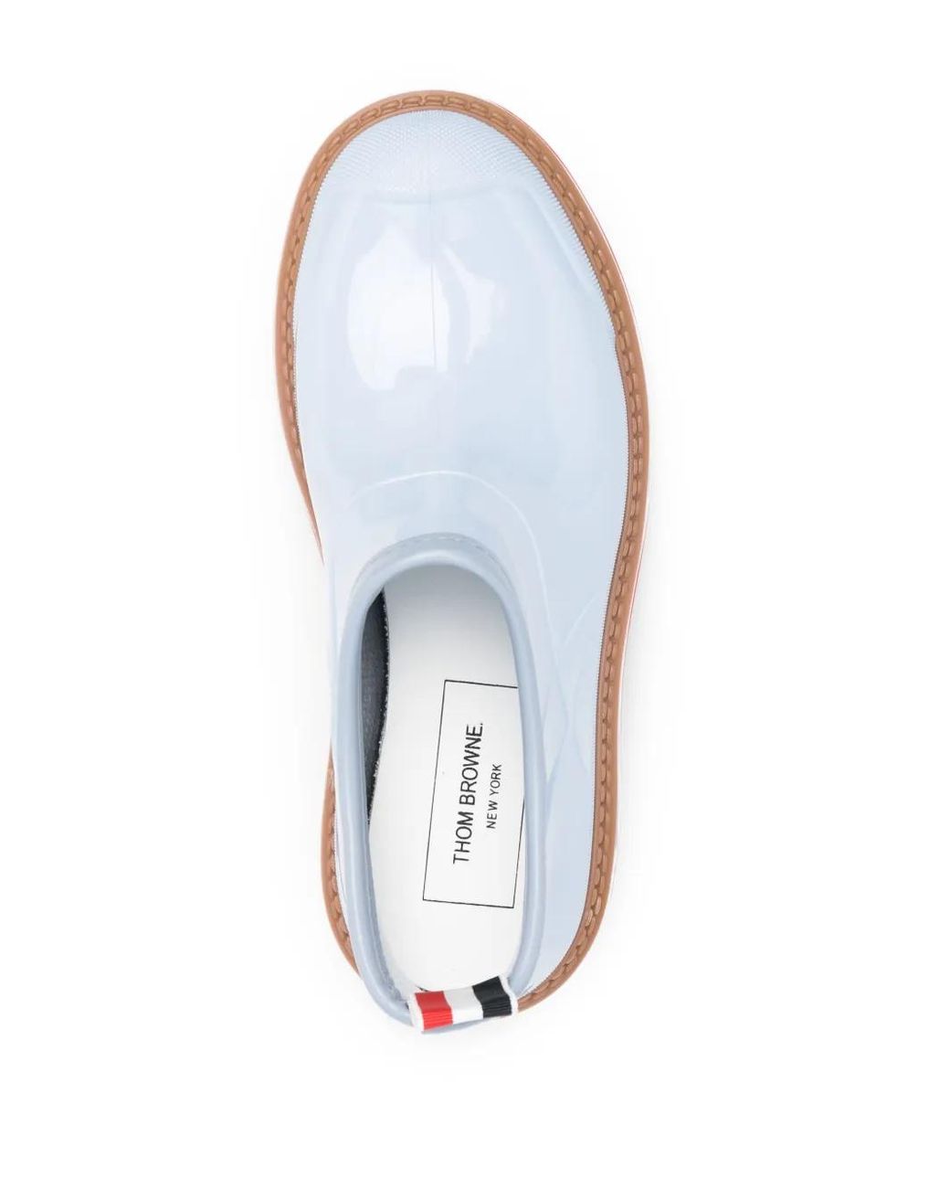 Thom Browne White Moulded Ankle Boots