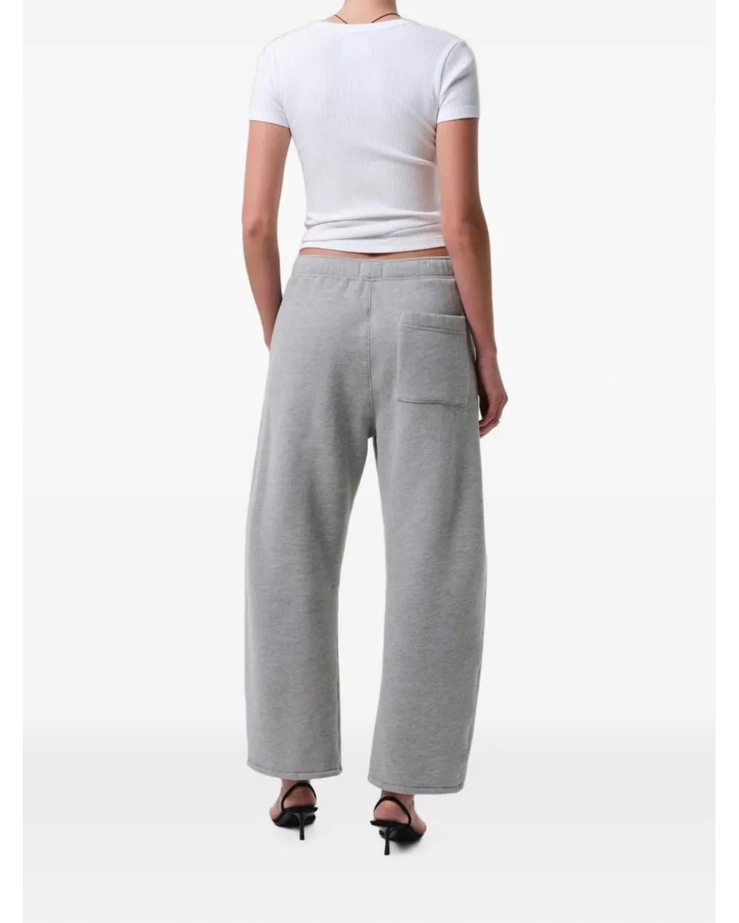 Citizens of Humanity Gray Elasticated-Waistband Track Pants