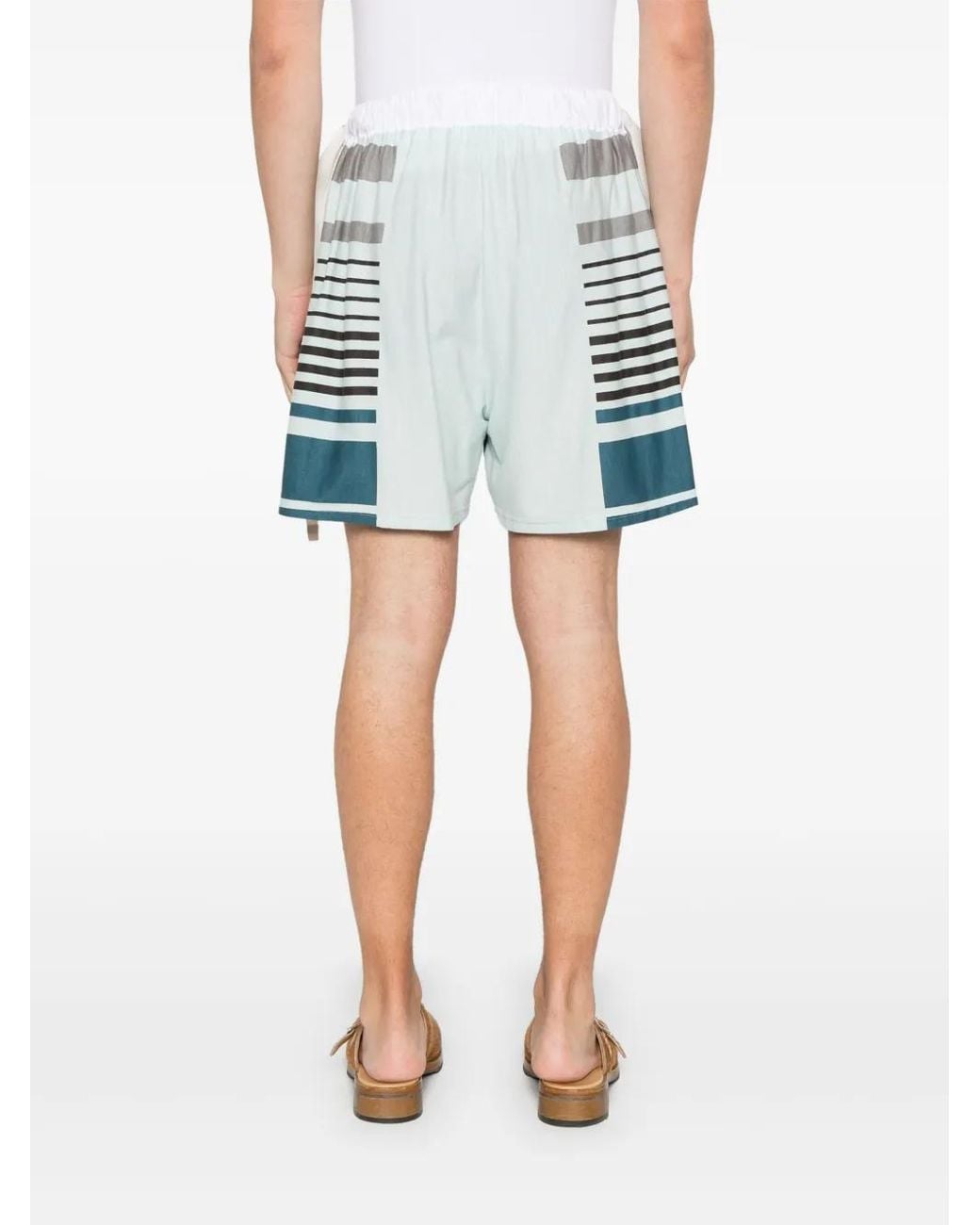 メンズ Craig Green Wave ショートパンツ Blue