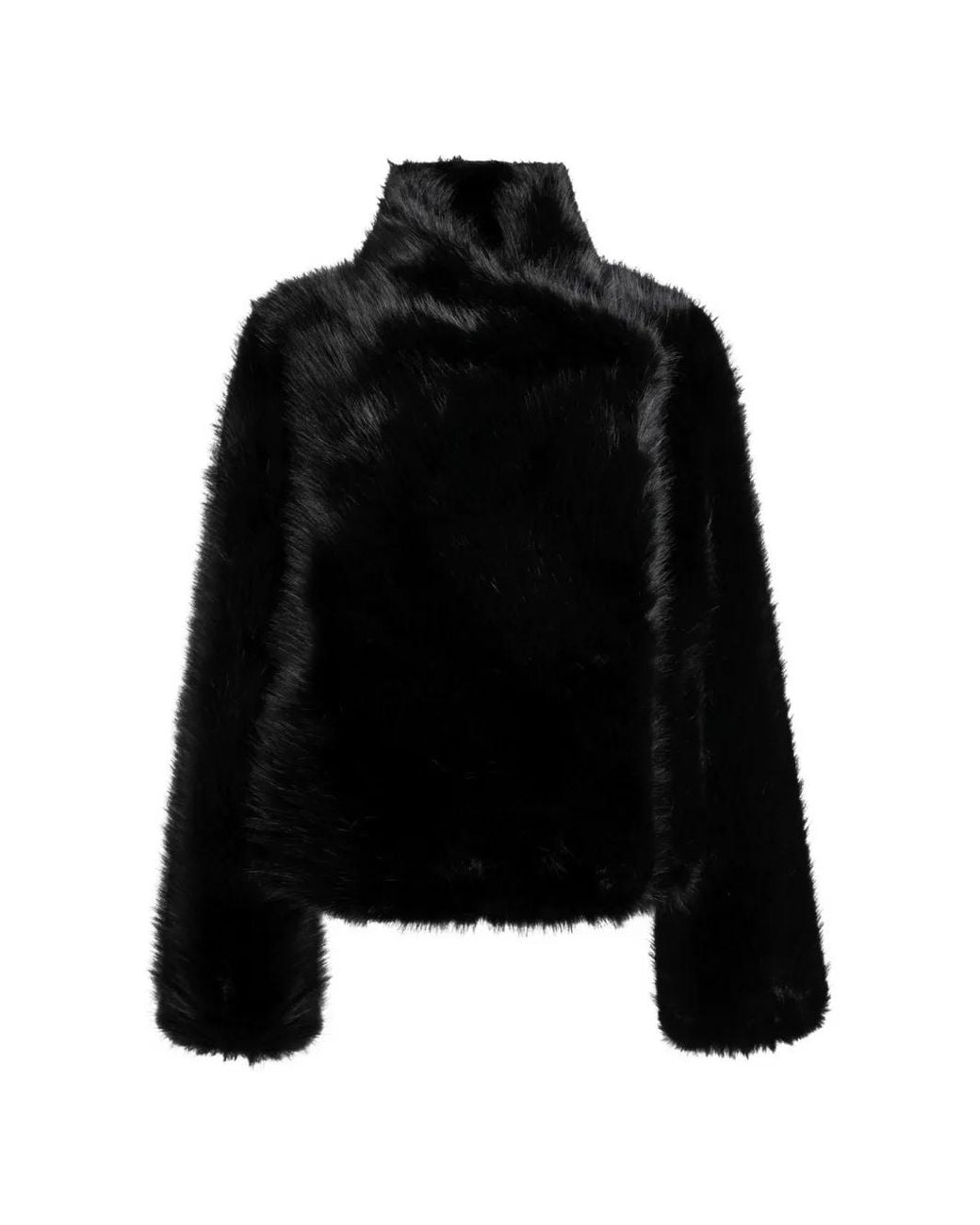 BB COUTURE Black Jackie Faux-Fur Jacket