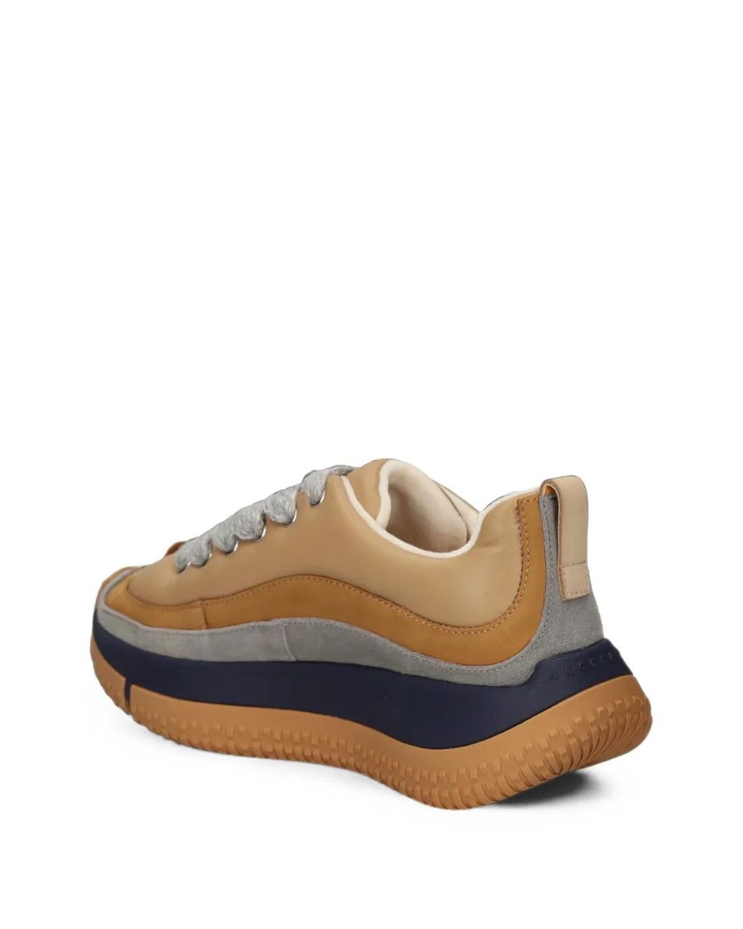 4Ccccees Blue Pava Leather Sneakers