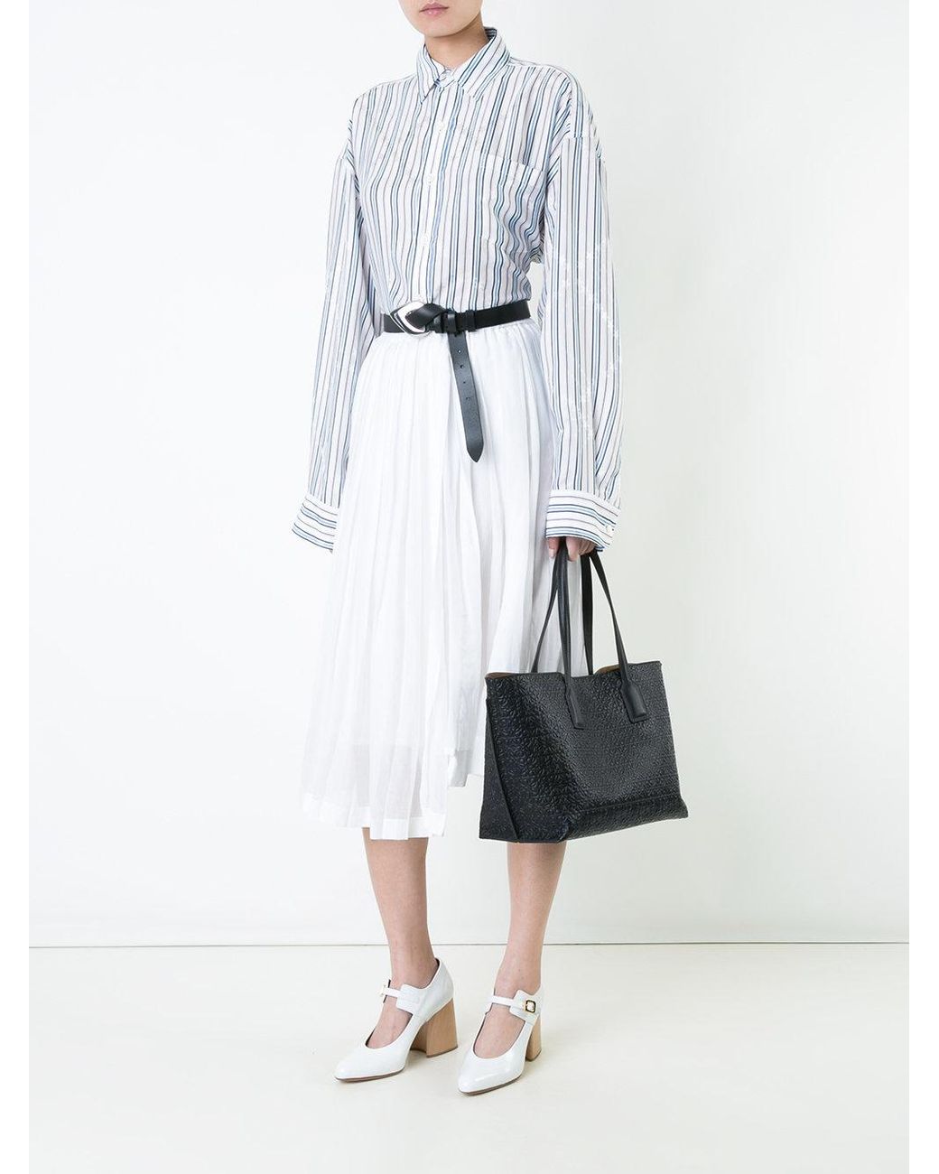 Loewe t top shopper bag