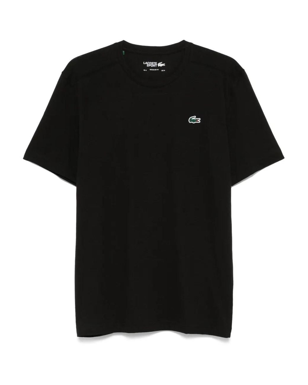 Lacoste Black Logo-Print T-Shirt for men