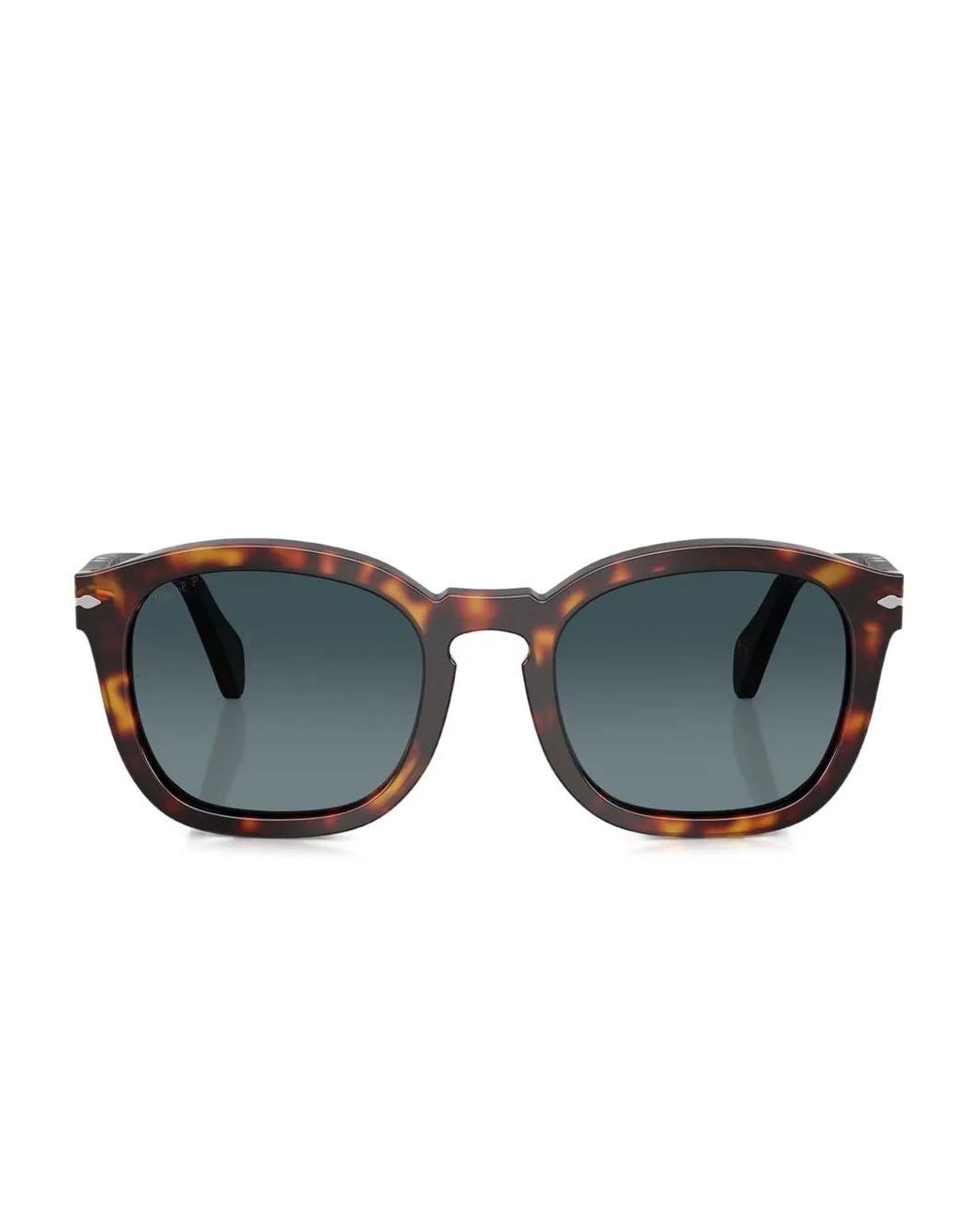 Persol Blue Tortoiseshell-Pattern Sunglasses
