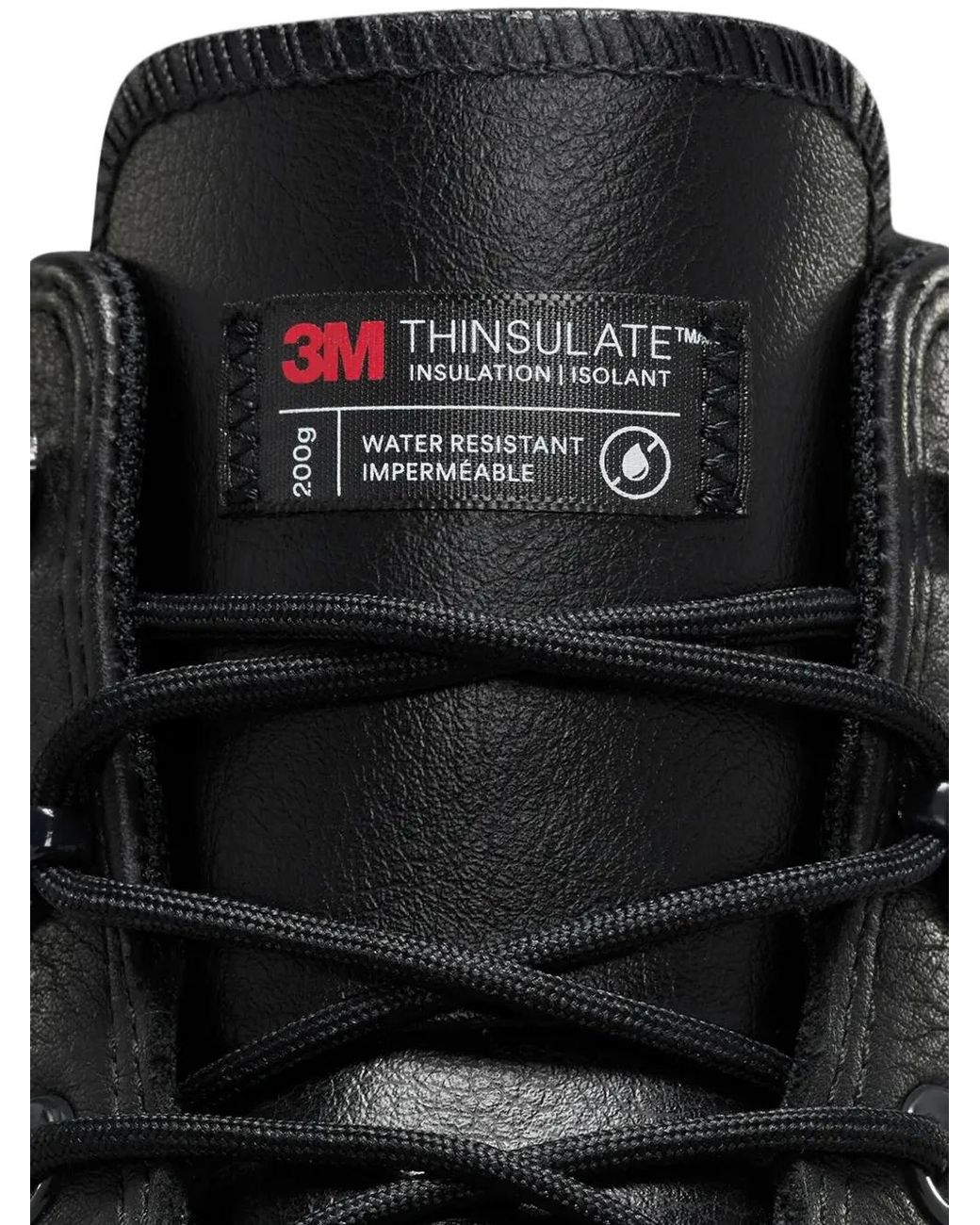 Converse Black Wasserdichte Plateau-Sneakers