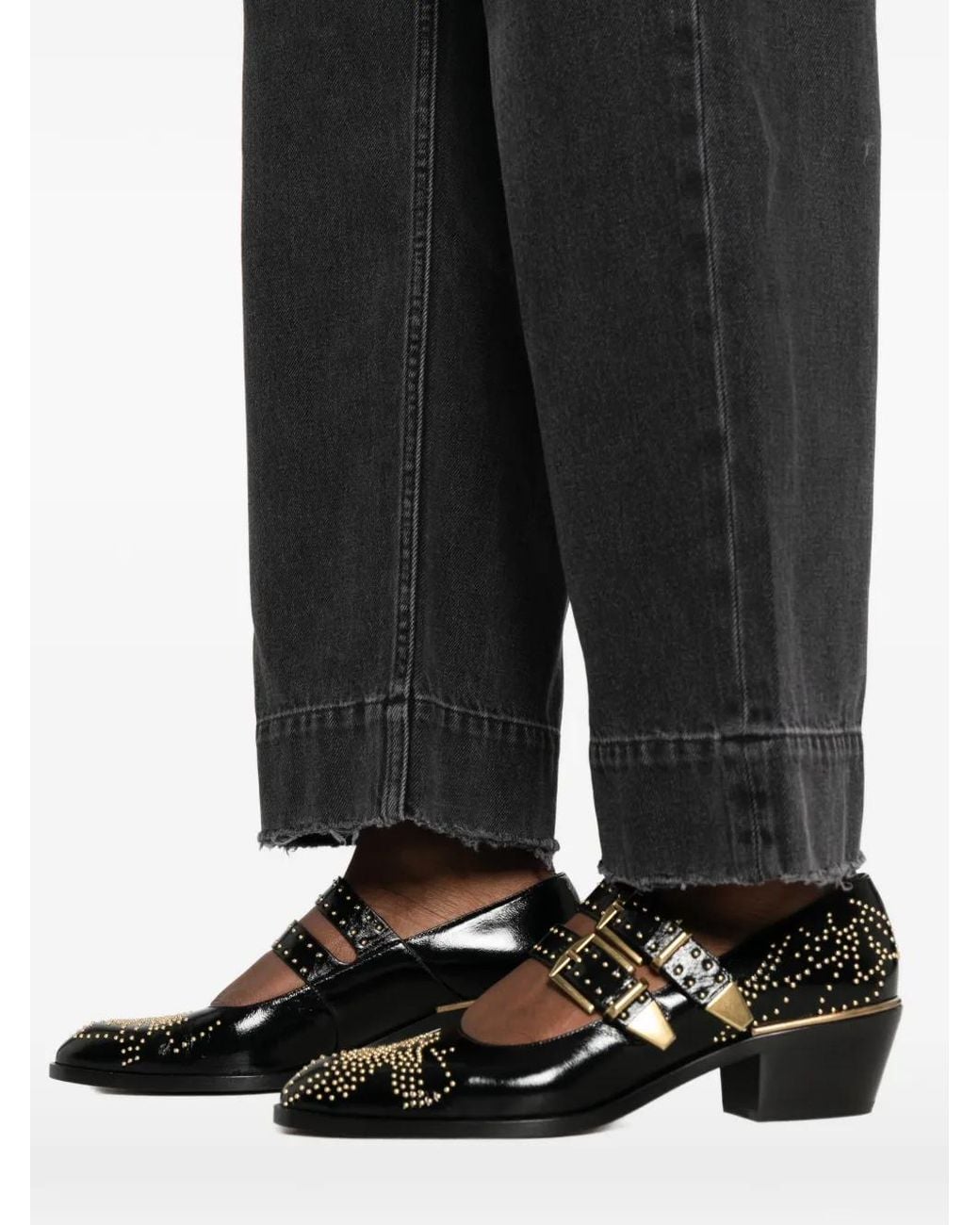 Chloé Black Jeans With Patch Pockets