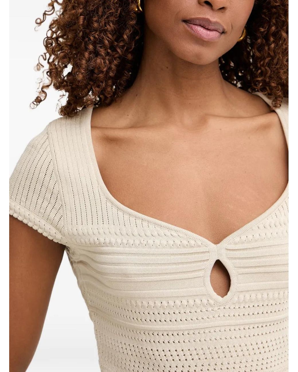 Guess Natural Sweater Mini Dress