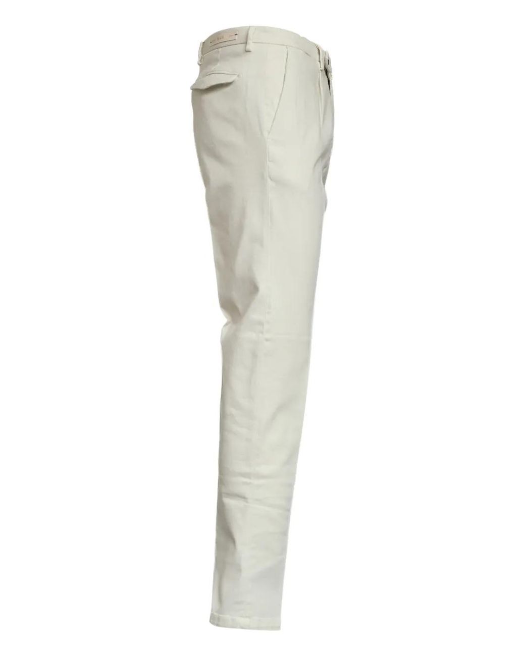 Briglia 1949 Gray Pleated-Front Trousers for men