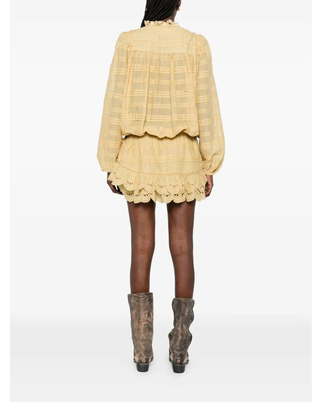 Isabel Marant Natural Light Ochre Cotton Preya