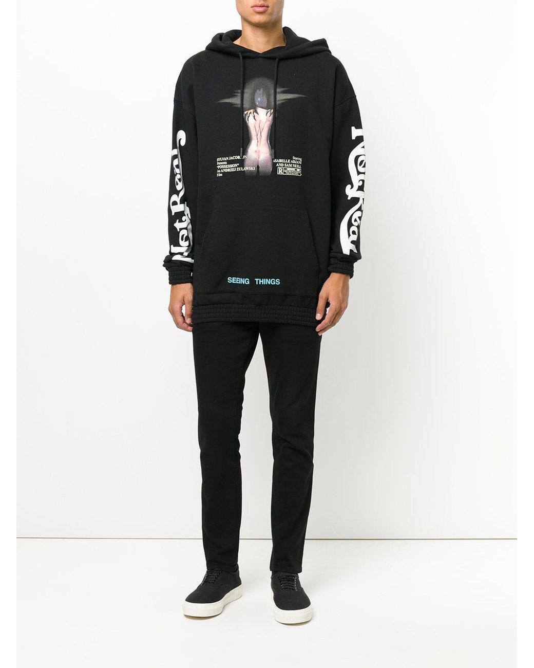 Off white seeing things hoodie cheap 2013
