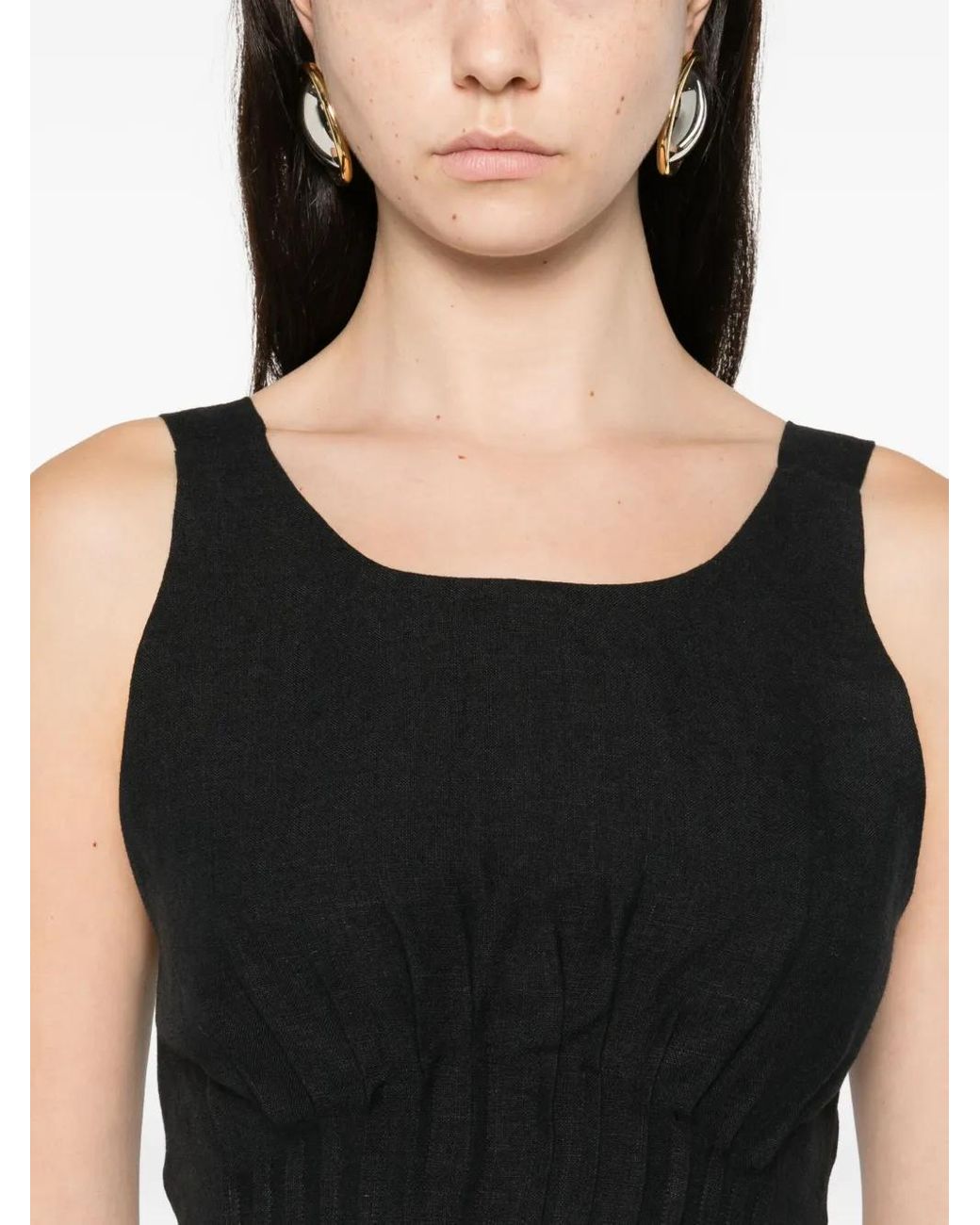 Occleus Black Rue Tankt Top