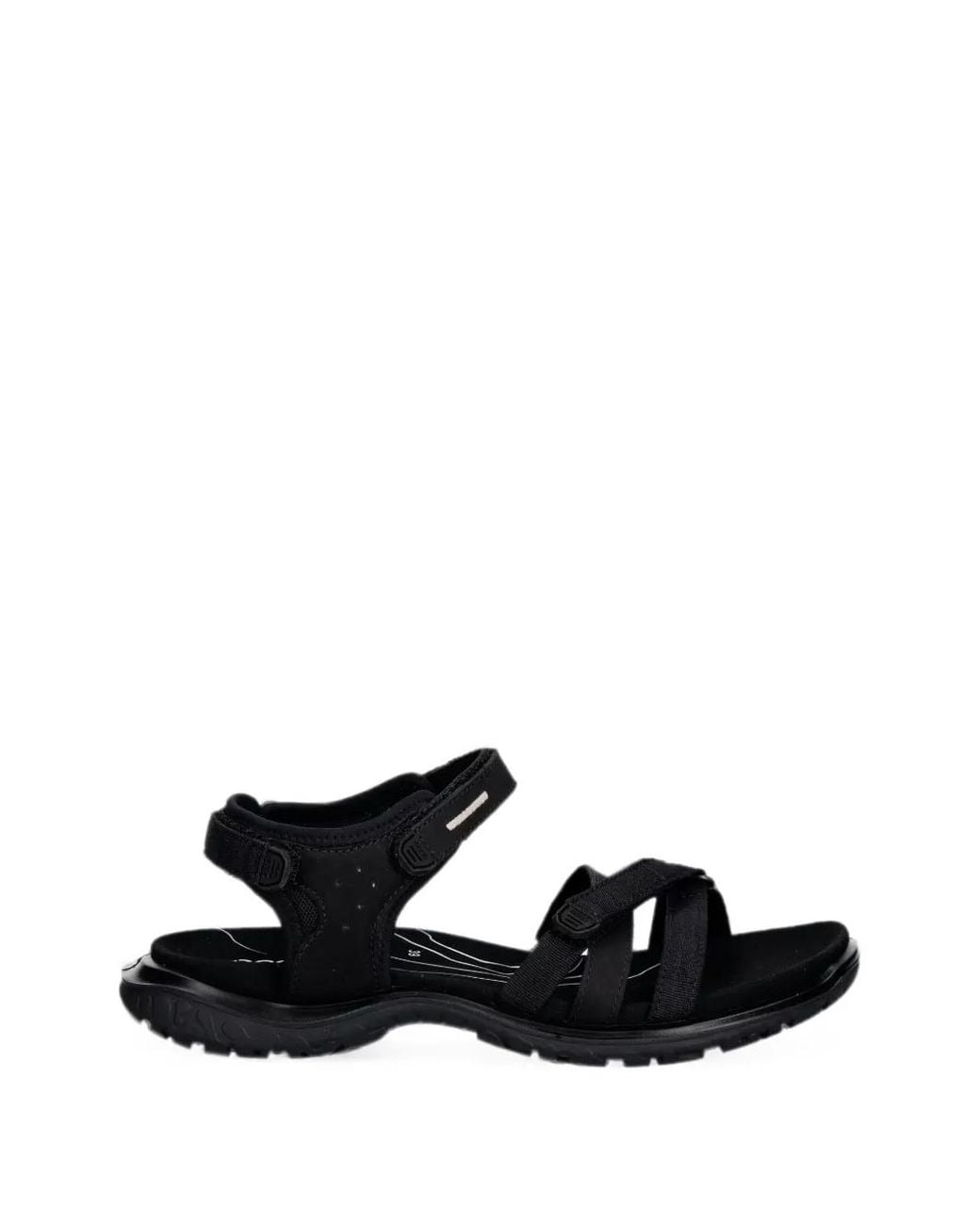 Ecco White Offroad Roam Touch-Strap Sandals