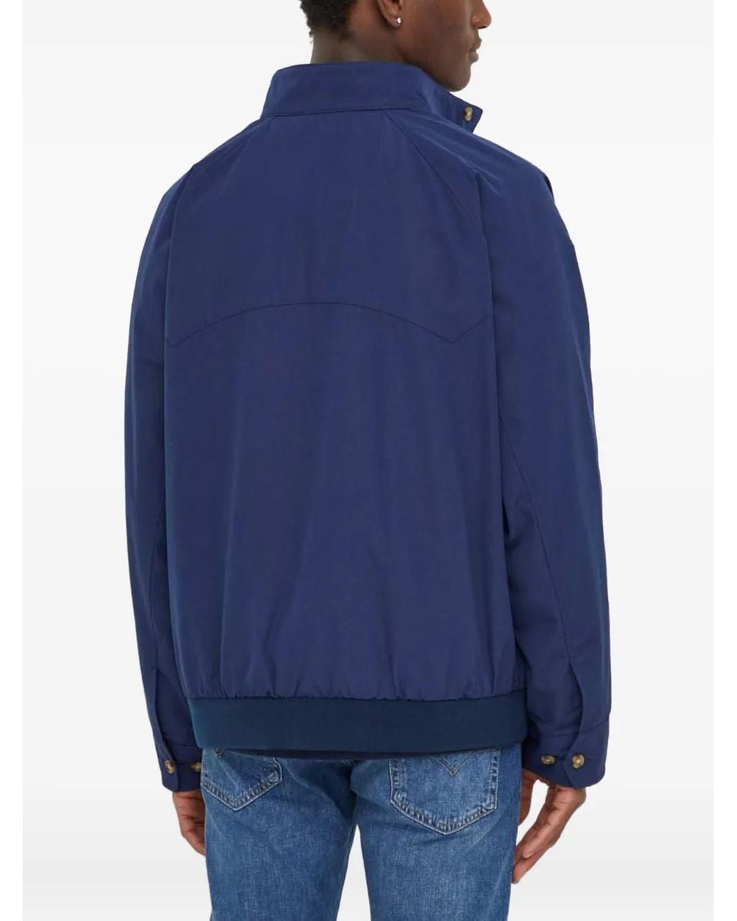 Levi's Blue Backer Harrington Jacket for men