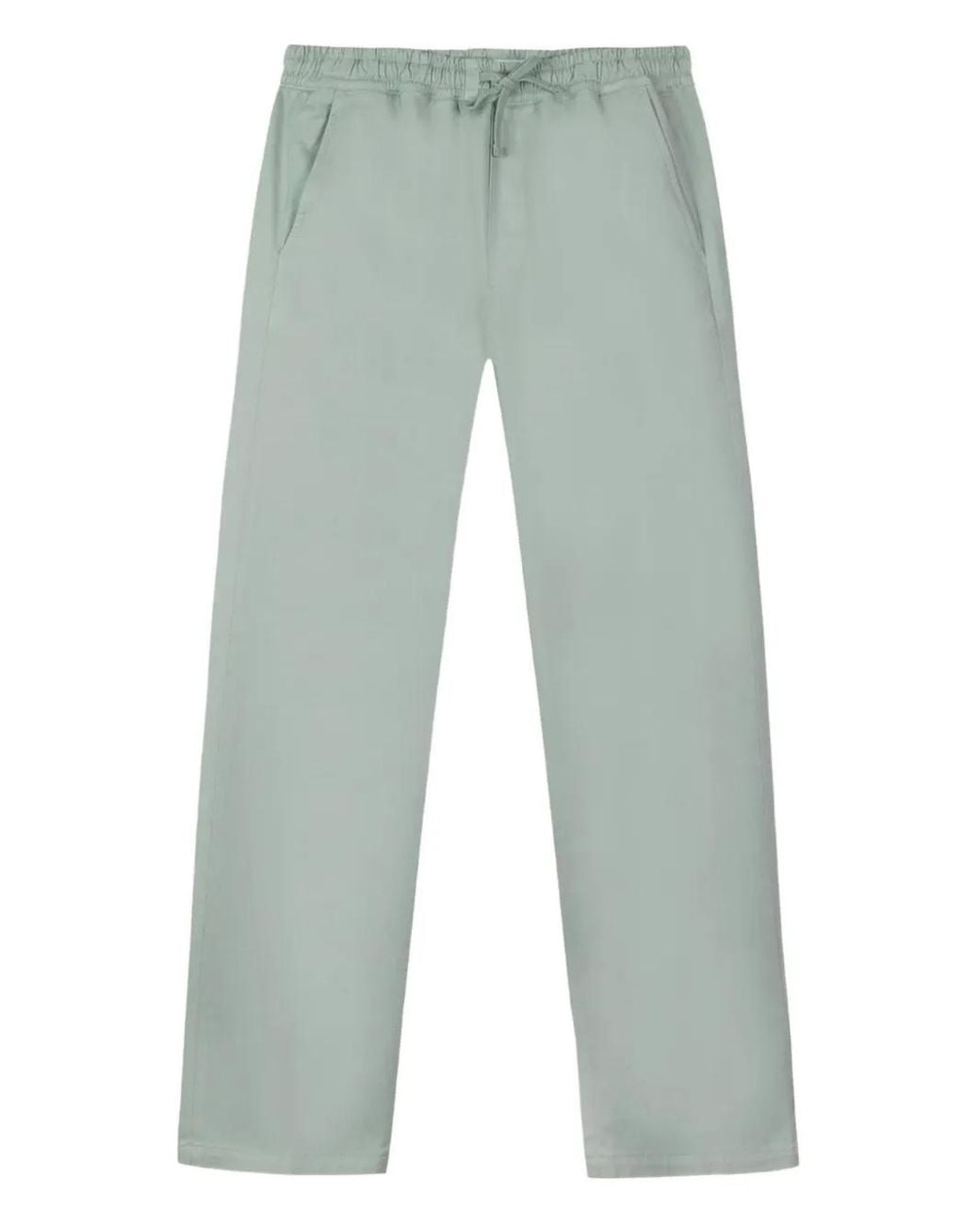 Maison Labiche Blue Drawstring Trousers for men