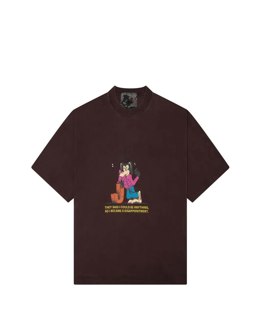 JUNGLES Red Graphic-Print T-Shirt for men