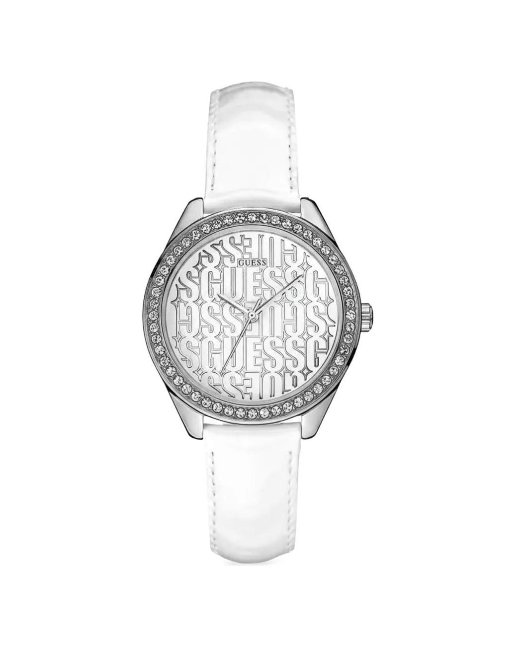 Guess Gray Logo-Print 36Mm Watch