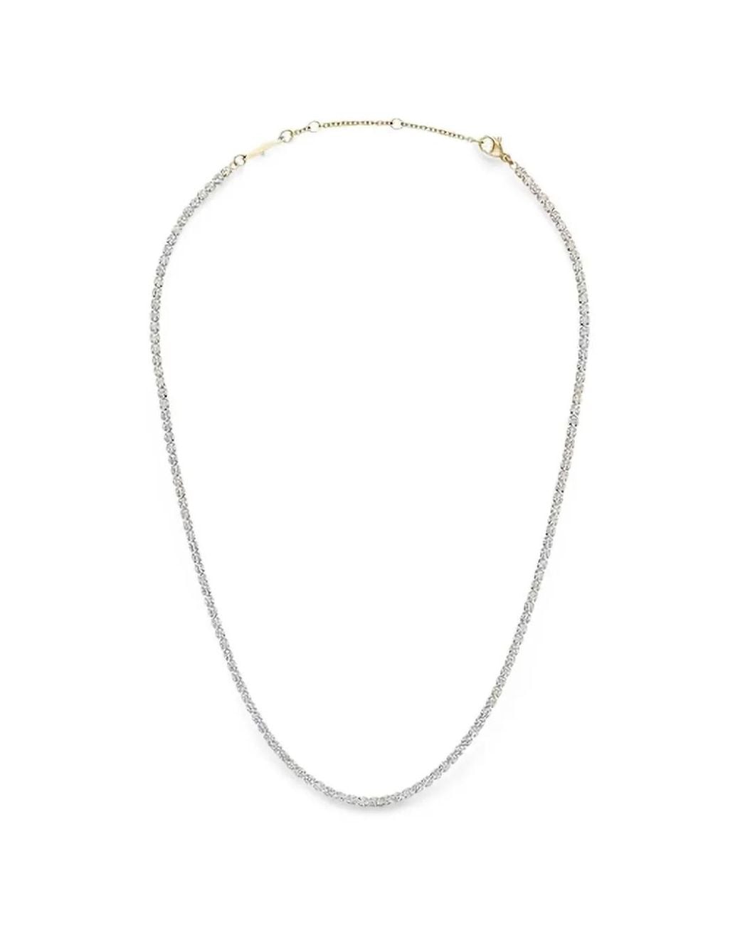 Daniel Wellington White Classic Crystal-Embellished Tennis Necklace