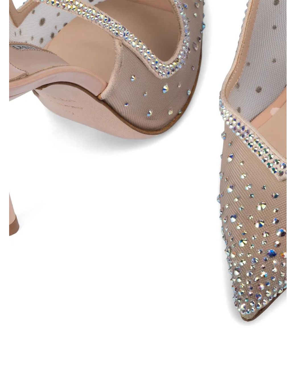 Le Silla White Nicole Pumps