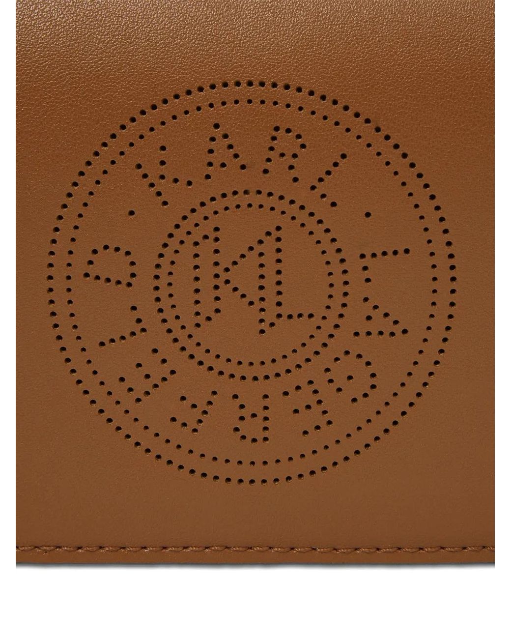 Karl Lagerfeld Brown Mini K/Circle Cross Body Bag