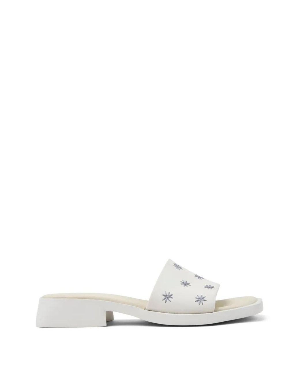 Camper White Dana Sandals