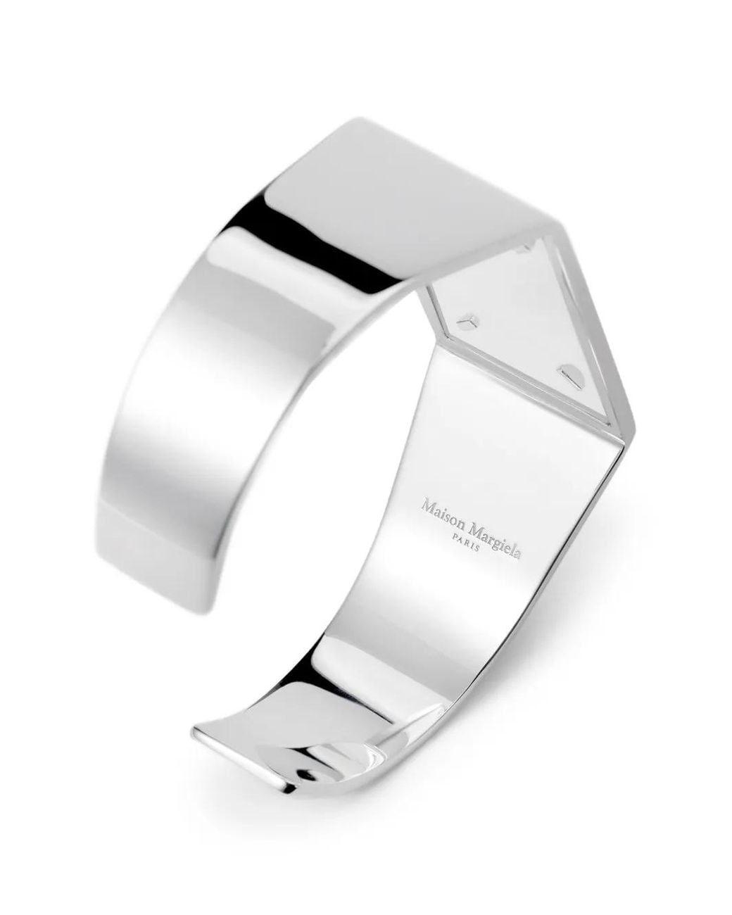 Maison Margiela White Four Stitches Bracelet