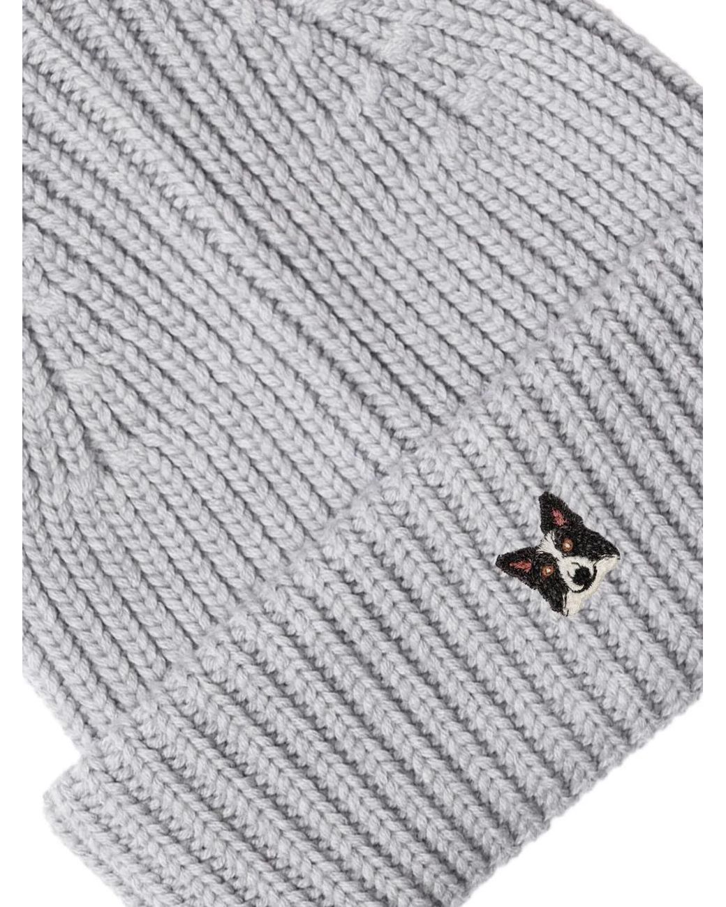 PELO FOUNDATION Gray Border Collie Beanie