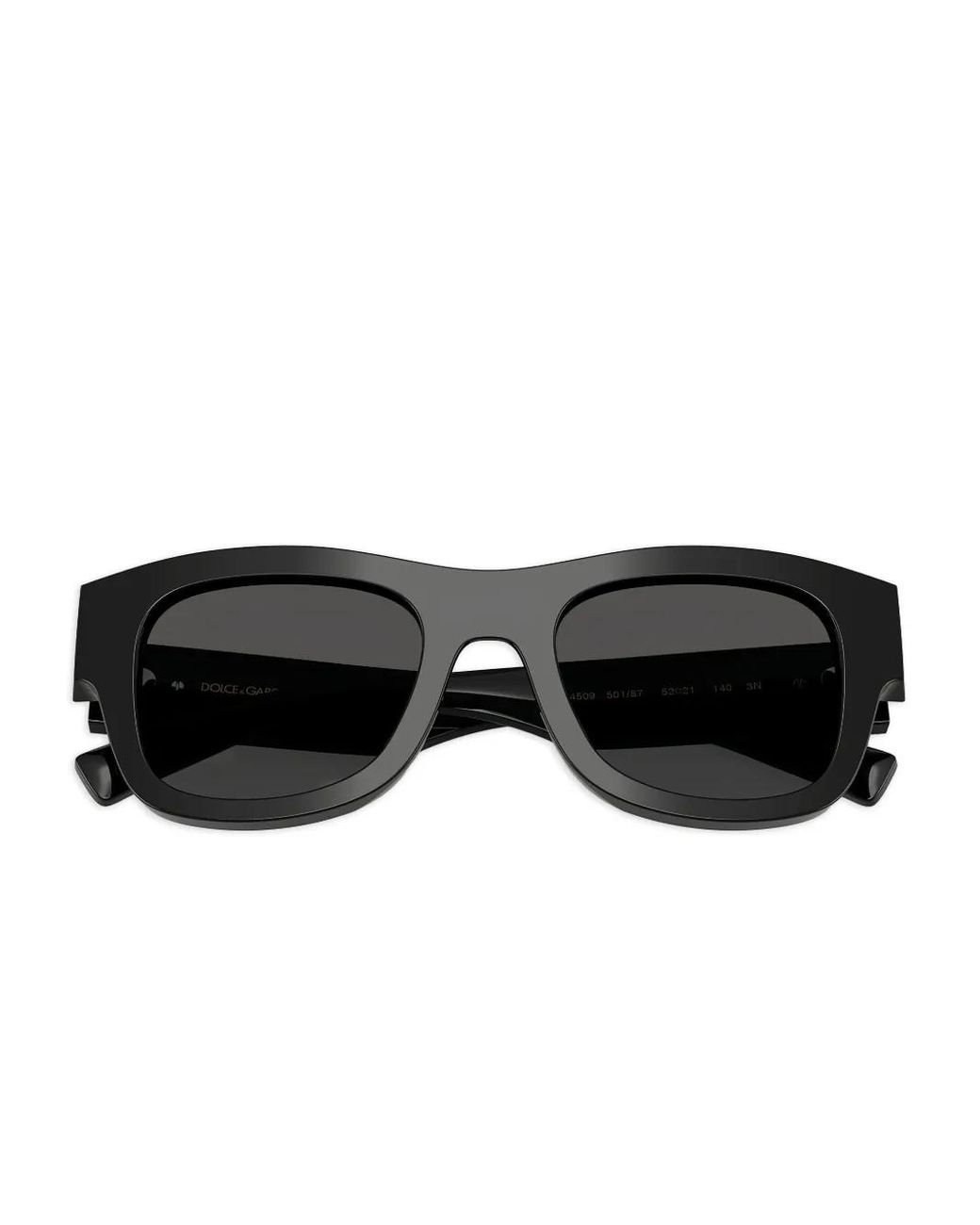 Dolce & Gabbana Black Square Frame Sunglasses for men