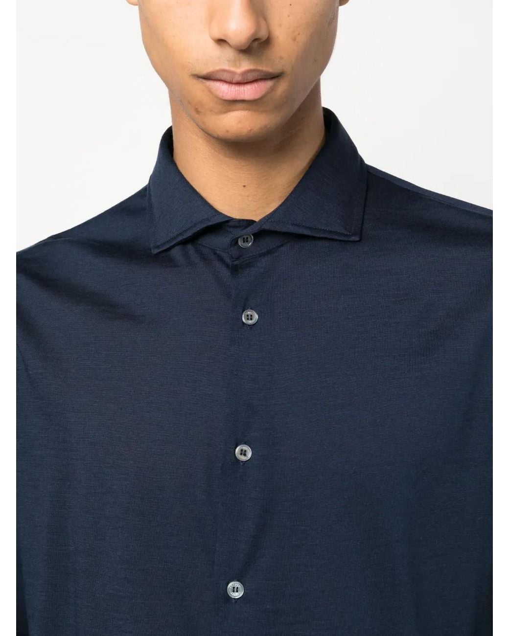 Camicia di Fedeli in Blue da Uomo