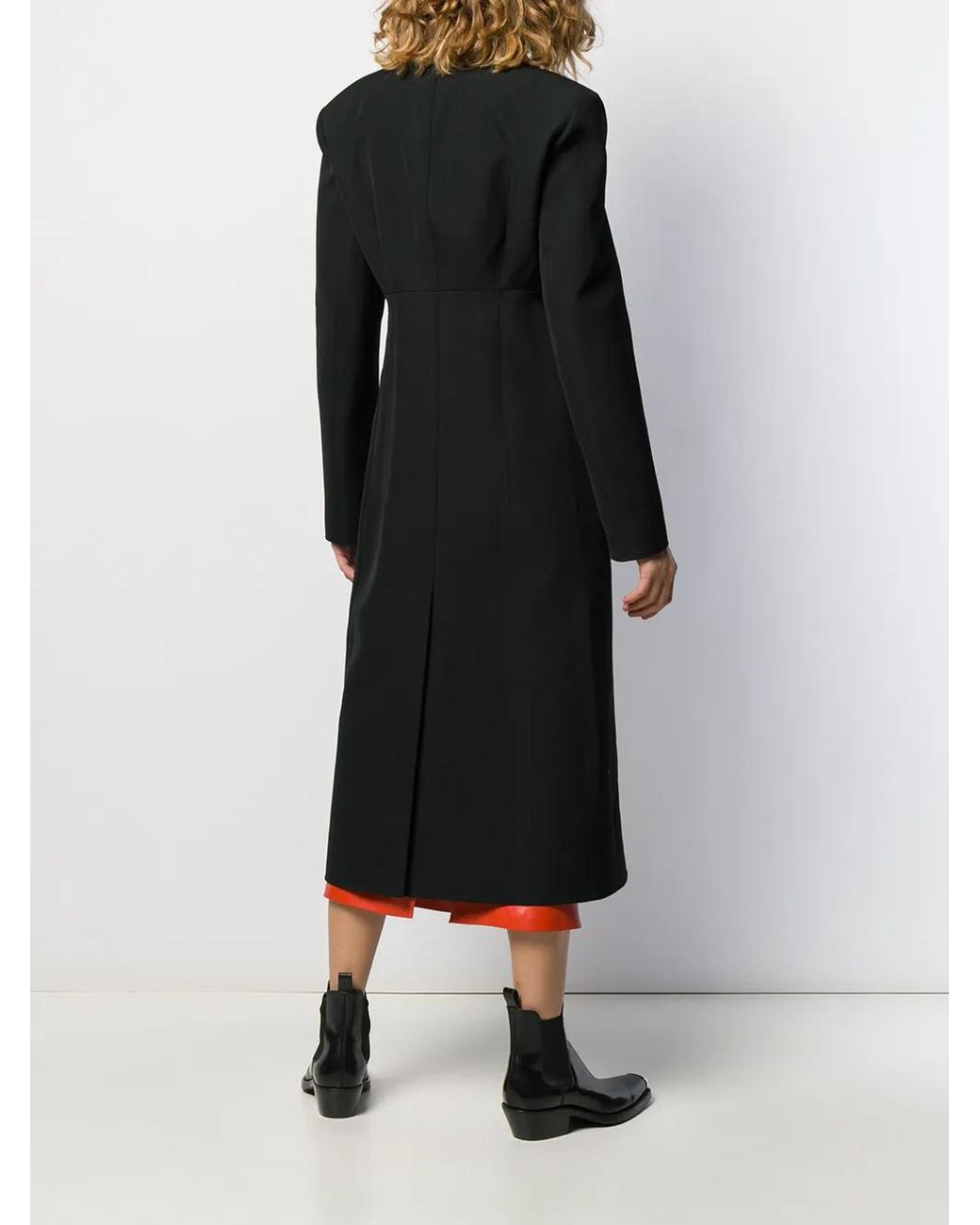 Kwaidan Editions Black Single Breasted Coat