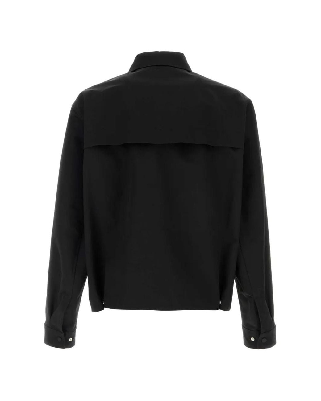 Herno Black Flap-Pockets Jacket for men