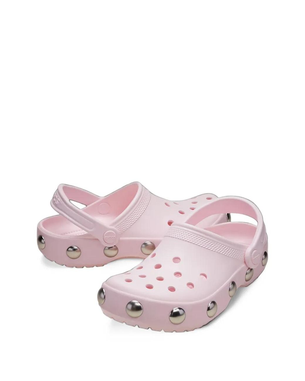 CROCSTM Pink Big Studded Sandals