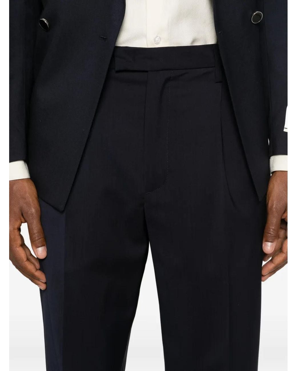 Barena Blue Pantalon Masco Tropical for men