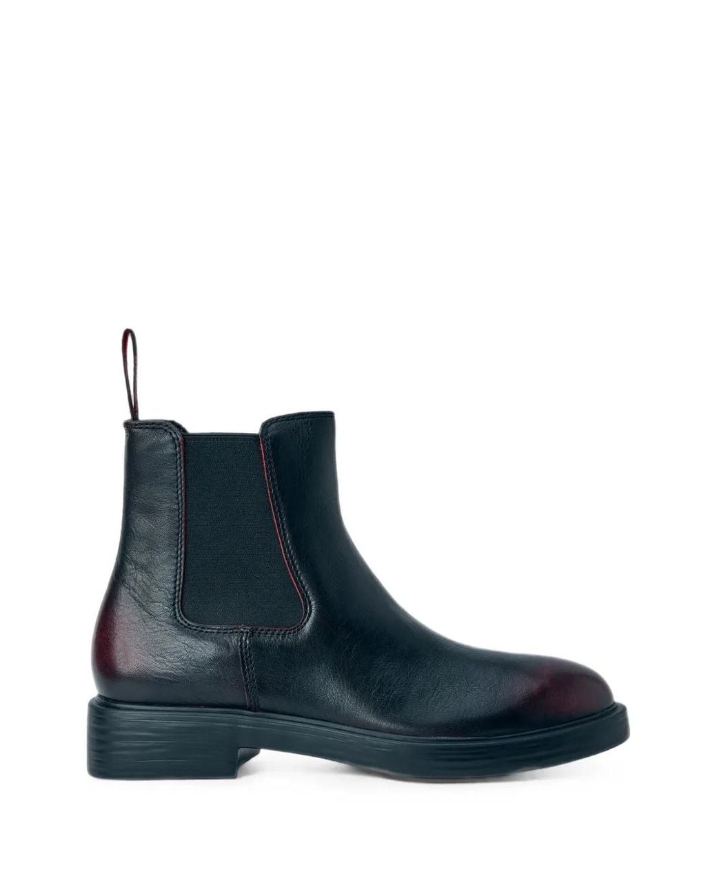 Camper Blue Dean Leather Chelsea Boots for men
