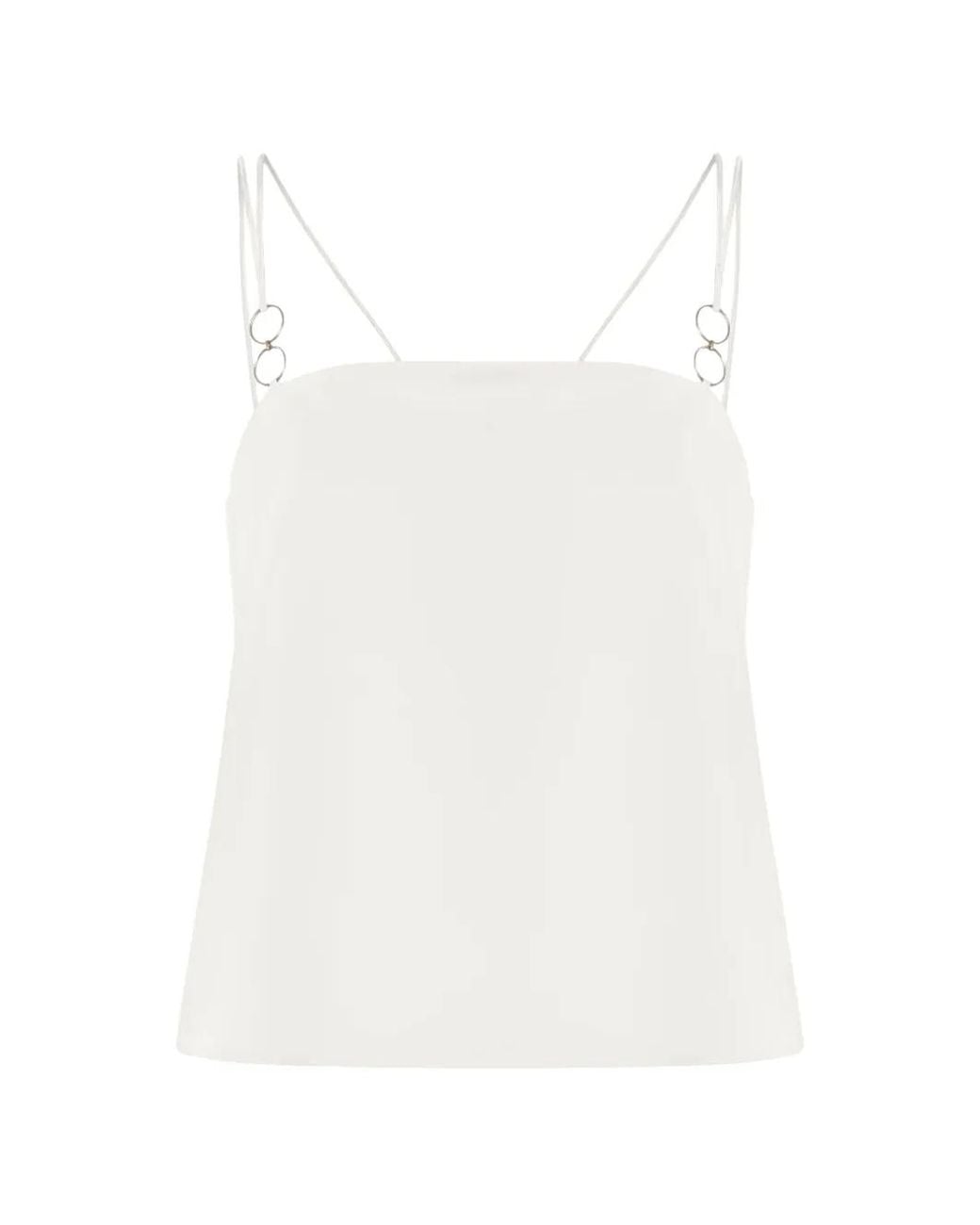 Nenette White Flix Blouse