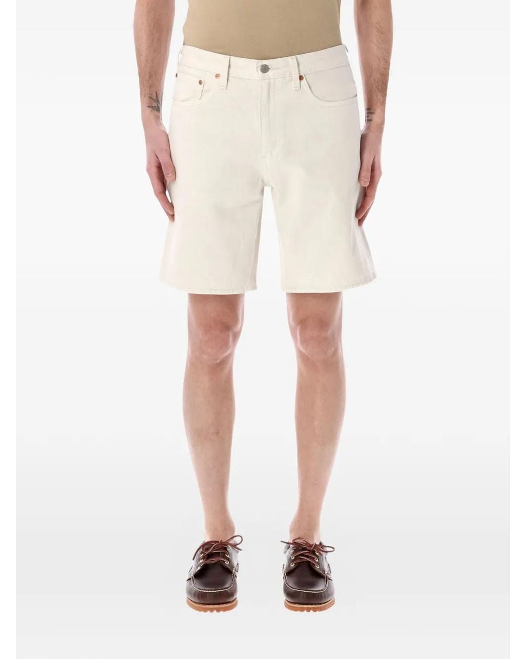 Levi's Natural 468 Loose Shorts for men