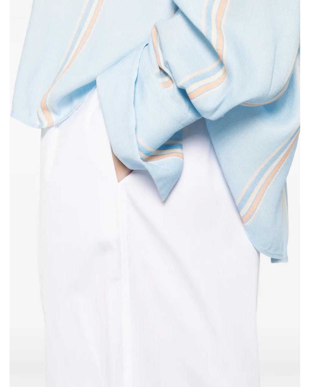 Ermanno Scervino White Cotton Pants