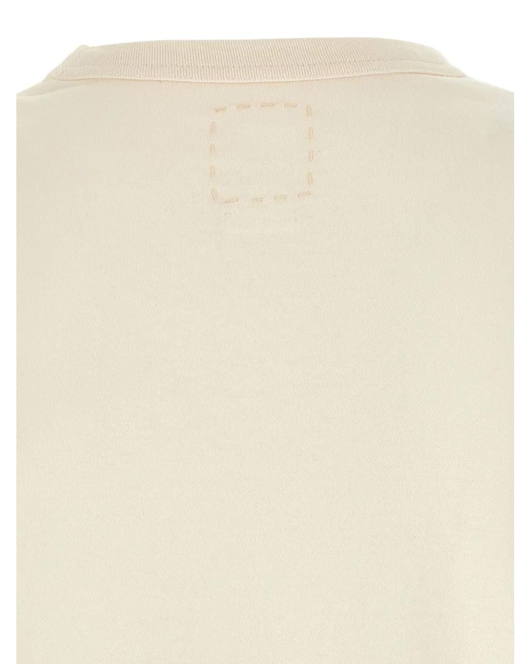 Visvim White Jumbo Pocket T-Shirt for men