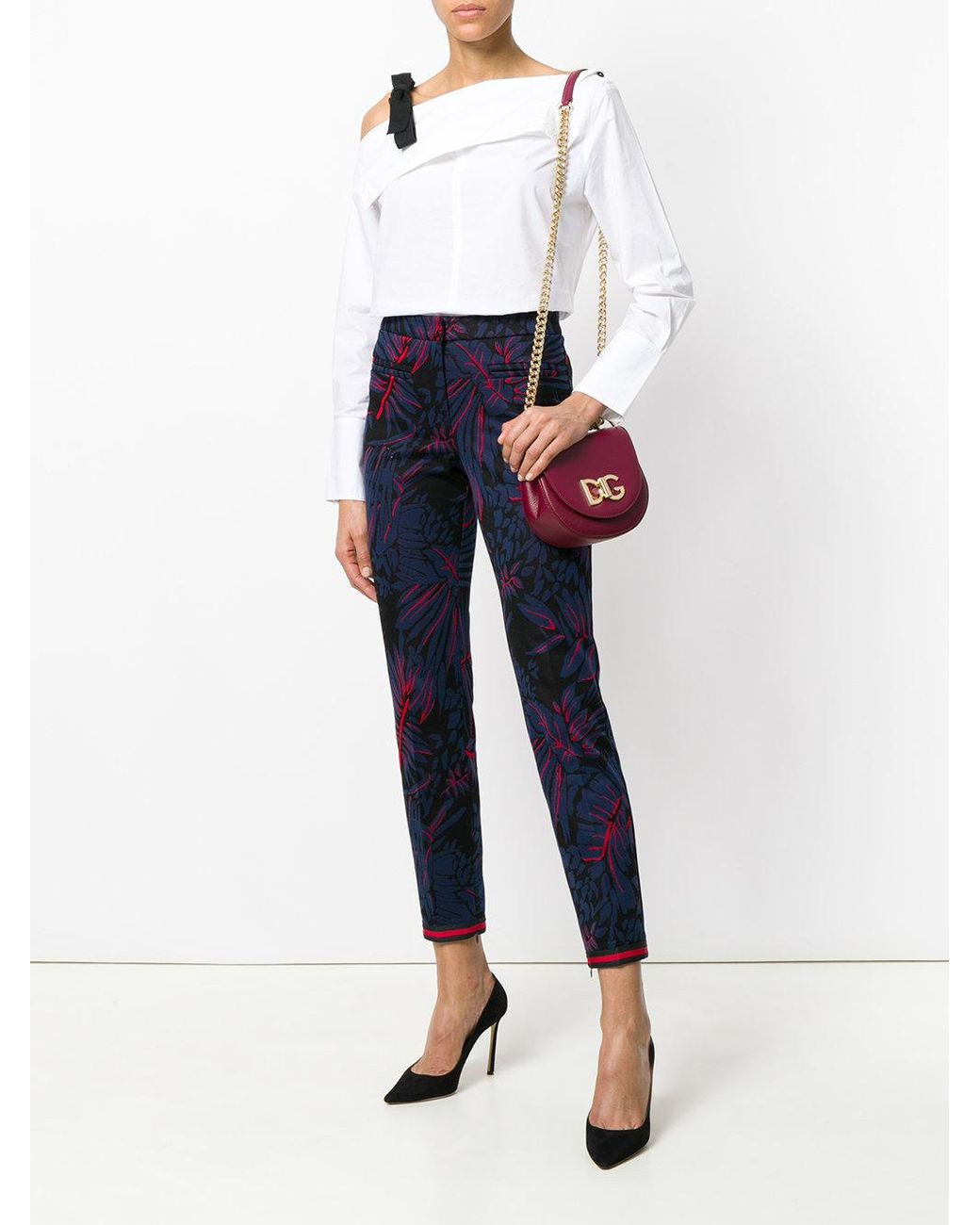 Dolce Gabbana Wifi Crossbody Bag in Red Lyst Australia