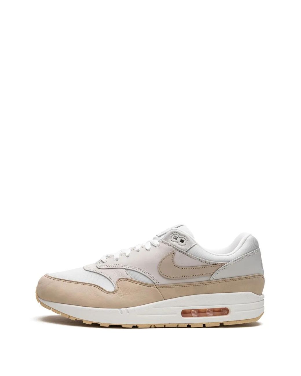 Nike White Air Max 1 "Sand Drift" Sneakers