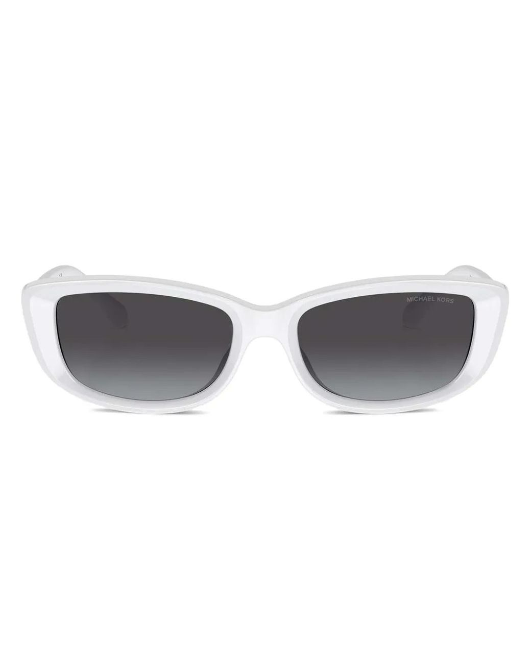Michael Kors Gray Asheville Rectangle-Frame Sunglasses