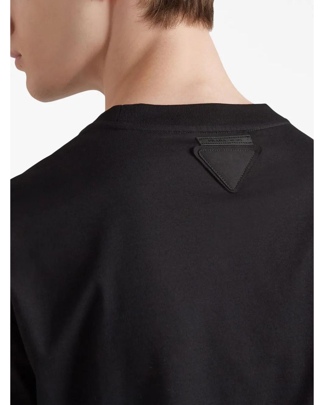 Prada Blue Slim-Fit Crew-Neck Cotton T-Shirts Pack Of Three Xxxl for men