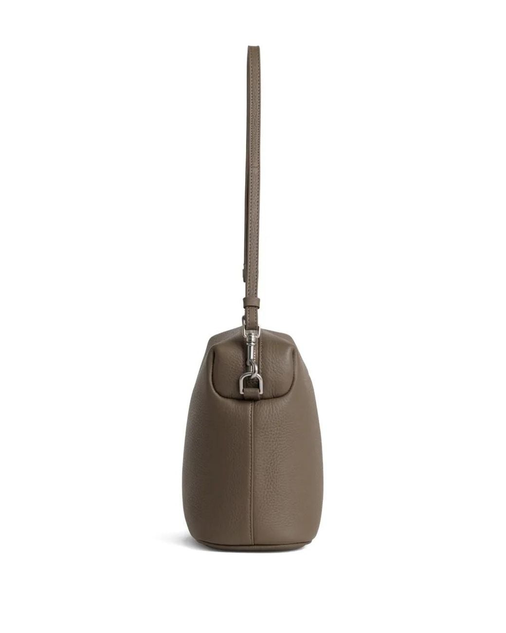 Yu Mei Brown Ch'Lita Zip-Fastening Leather Cross Body Bag