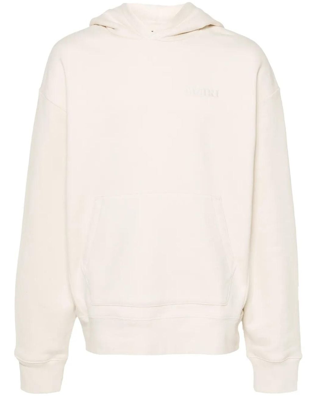 Amiri White Oversized Hoodie for men