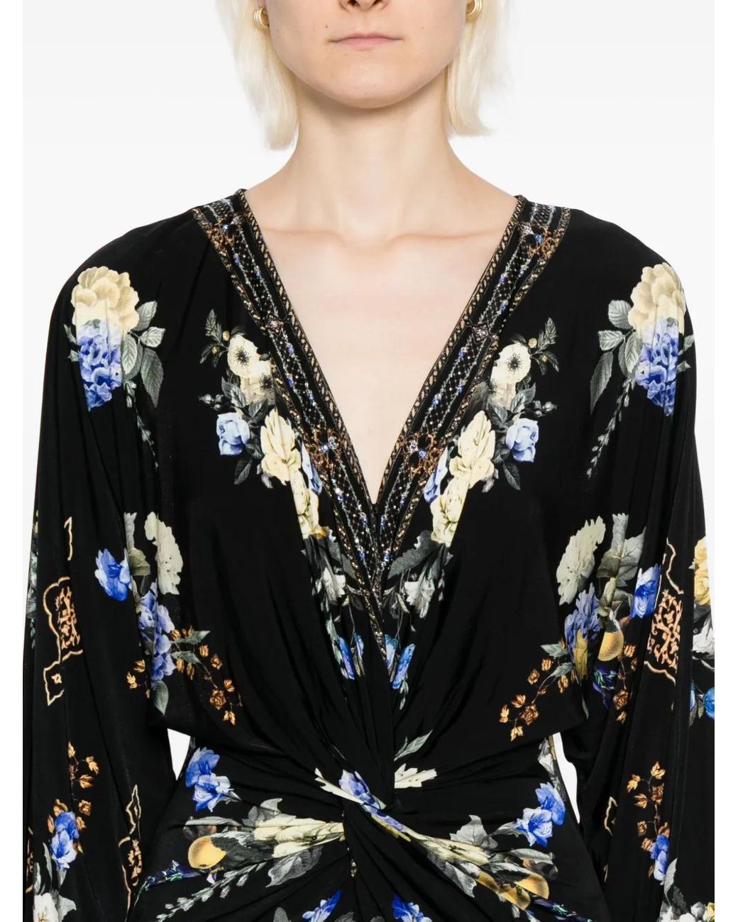 Camilla Black Noble Endeavours Twist Detailing Dress