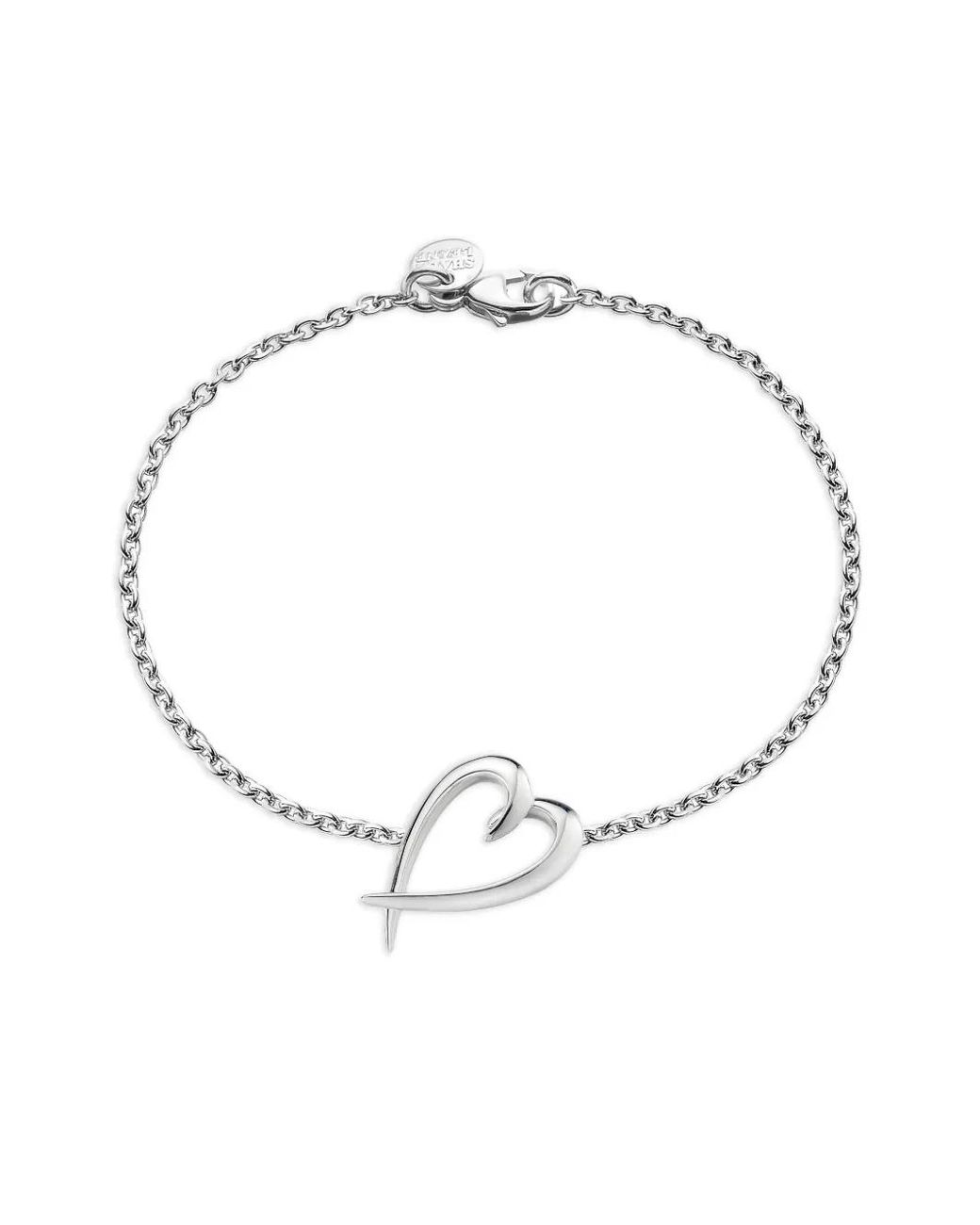 Shaun Leane White Sterling Heart Bracelet
