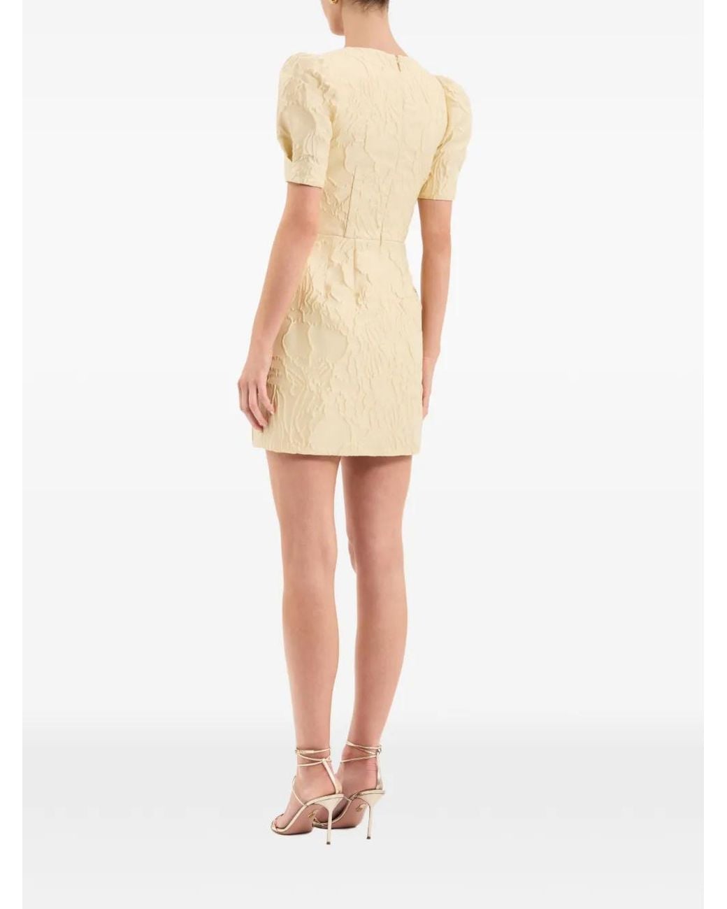 Rebecca Vallance Yellow Lantana Mini Dress